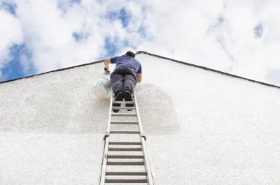 Peinture extérieure à la Peyratte — façades et ravalement